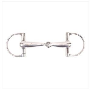Metalab Racing Dee hollow mouth snaffle bit (5.25”)